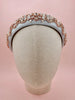 Dusty Blue Jewelled Crown Headband